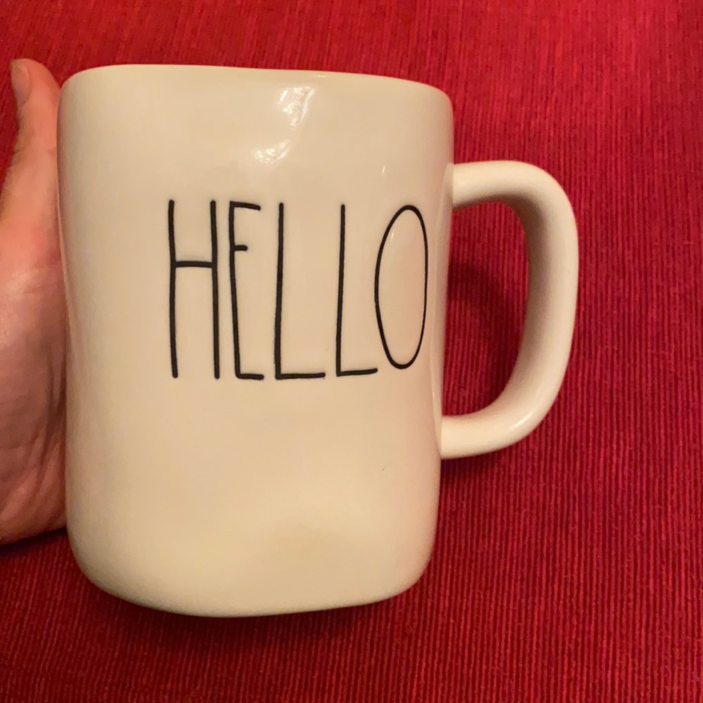 Rae Dunn Hello mug